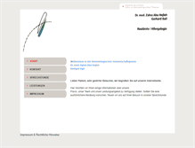 Tablet Screenshot of hautaerzte-vohwinkel.de